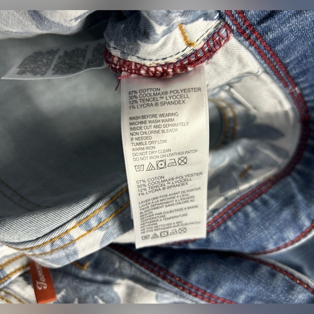 Tommy Bahama Jeans Boracay 54 x 34 Blue Medium Wash Cotton Lyocell - Picture 7 of 8